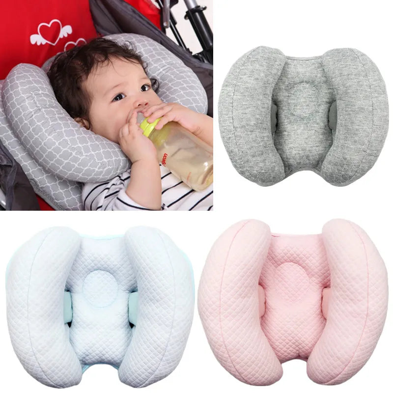 Baby Head Neck Protective Pillow Safety Car Seat Neck Support Sleeping Pillows Adjustable Children U-Shape Headrest Cushion