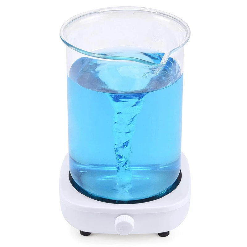 Magnetic Stirrer Mini Lab Stir Mixer Portable Stirrer Plate With Stir Bar 2L 4000RPM for Laboratory EU Plug