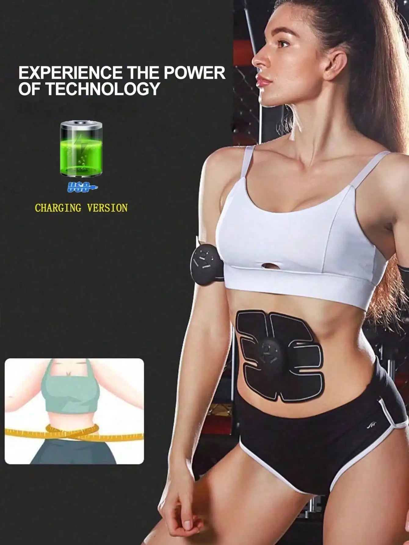 Abdominal Patch Intelligent Lazy Advanced Technology Sports And Fitness Equipment, Abdominal Patch Exercise Tool