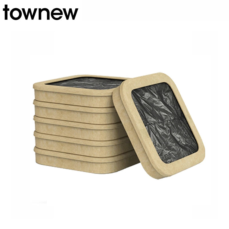 Townew T1S Smart Sensor Kitchen Garbage Bin Waterproof Home Bathroom Garbage With Lid Sensing Garbage Bin Automatic Packaging