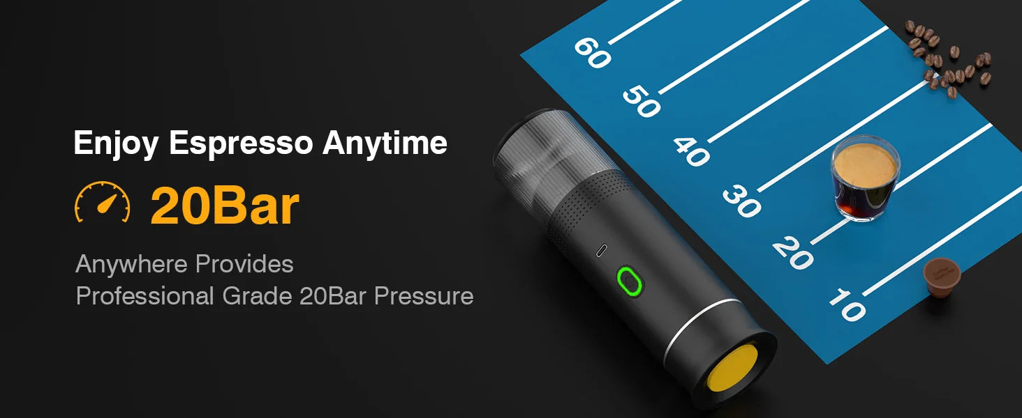 Cafeteira portátil 3 em 1 recarregável