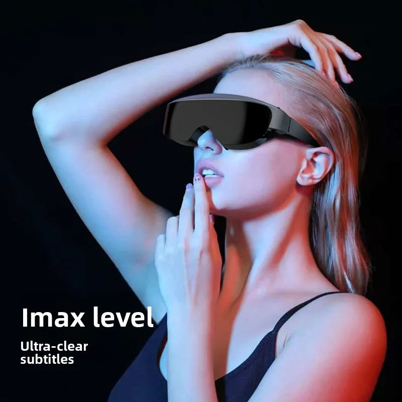 Por    screen high definition giant screen light and thin AR intelligent augmented reality video glasses