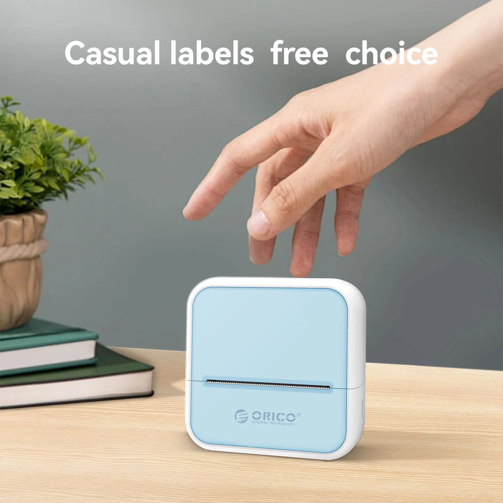 Mini impressora térmica portátil