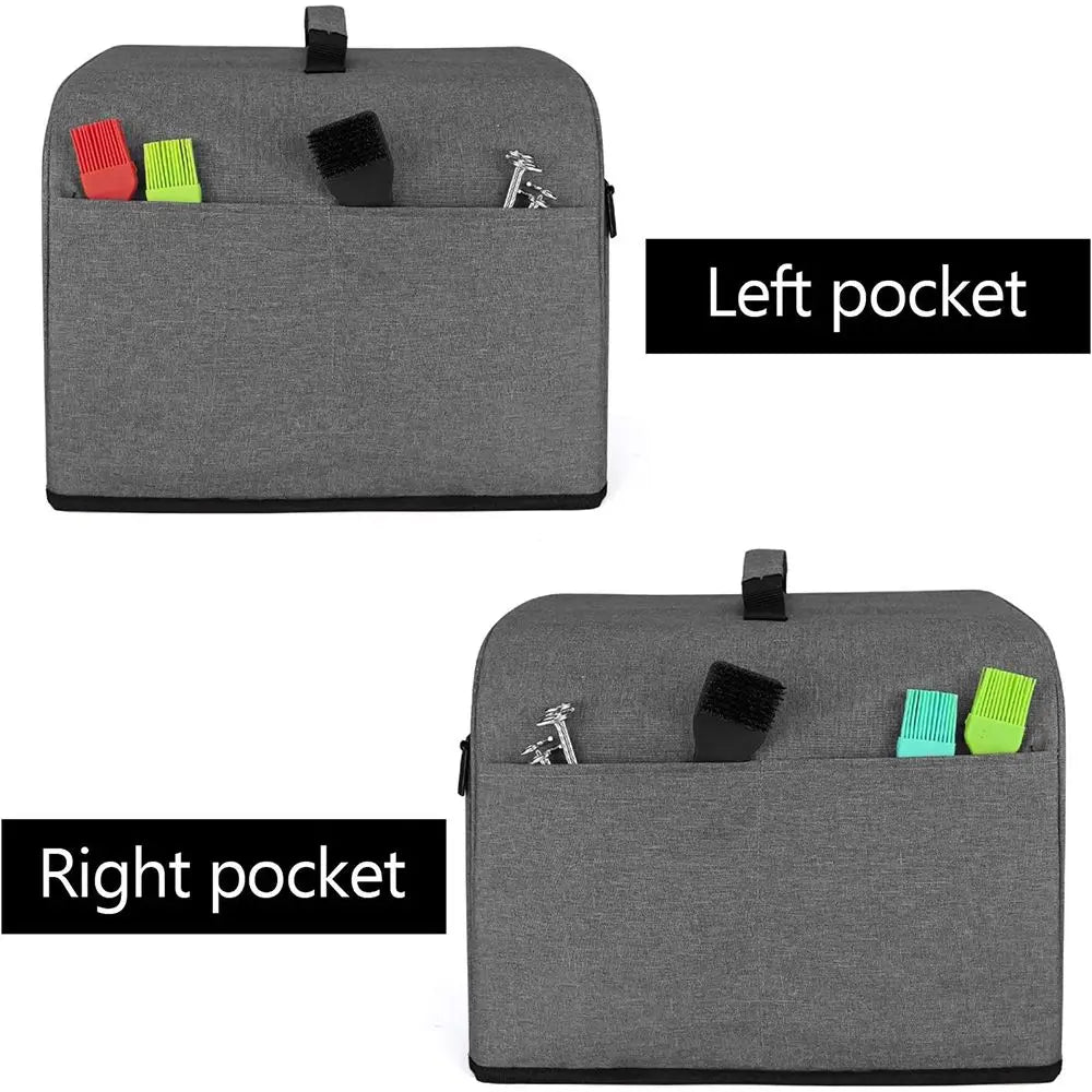 Toaster Cover Durable Kitchen Air Fryer Microwave Dust Cover Household Bread Baking Hood For Ninja Foodi Grill Accessories Tools