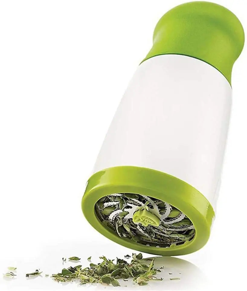 Manual Herb Grinder Vegetable Chopper for Coriander Cilantro Parsley - Kitchen Tool Gadget Spice Mill for Chili And Other Herbs