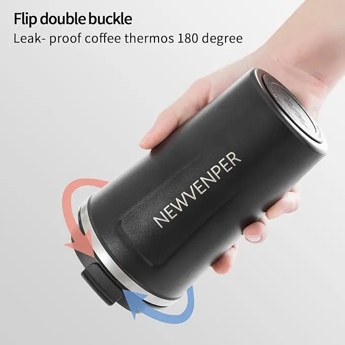 Thermos Coffee Mug 380/510ml 304 Stainless Steel Vacuum Cup Temperature Display Flask Thermal Tumbler Business Office Coffee Cup