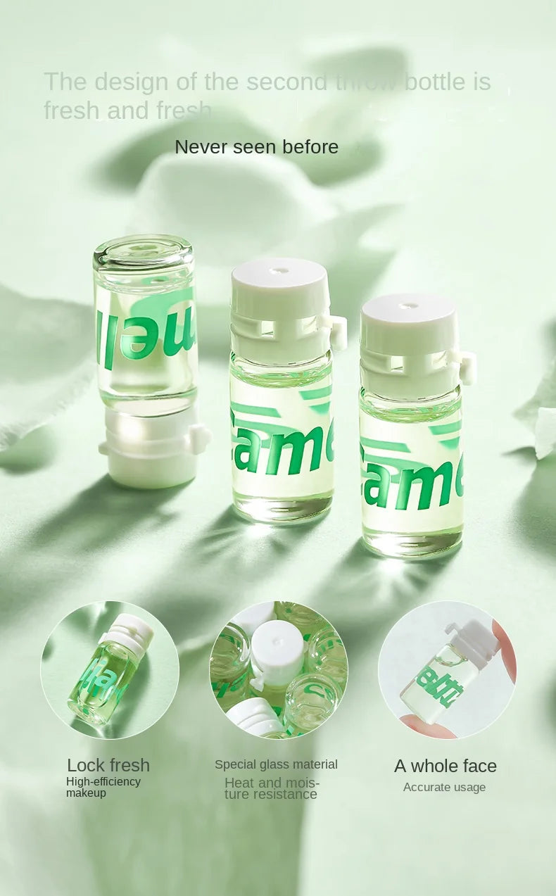 Camellia Deep Cleansing Rapid Milk Makeup Remover Oil Eye & Face Vegan Make-Up Remover 20pcs Set