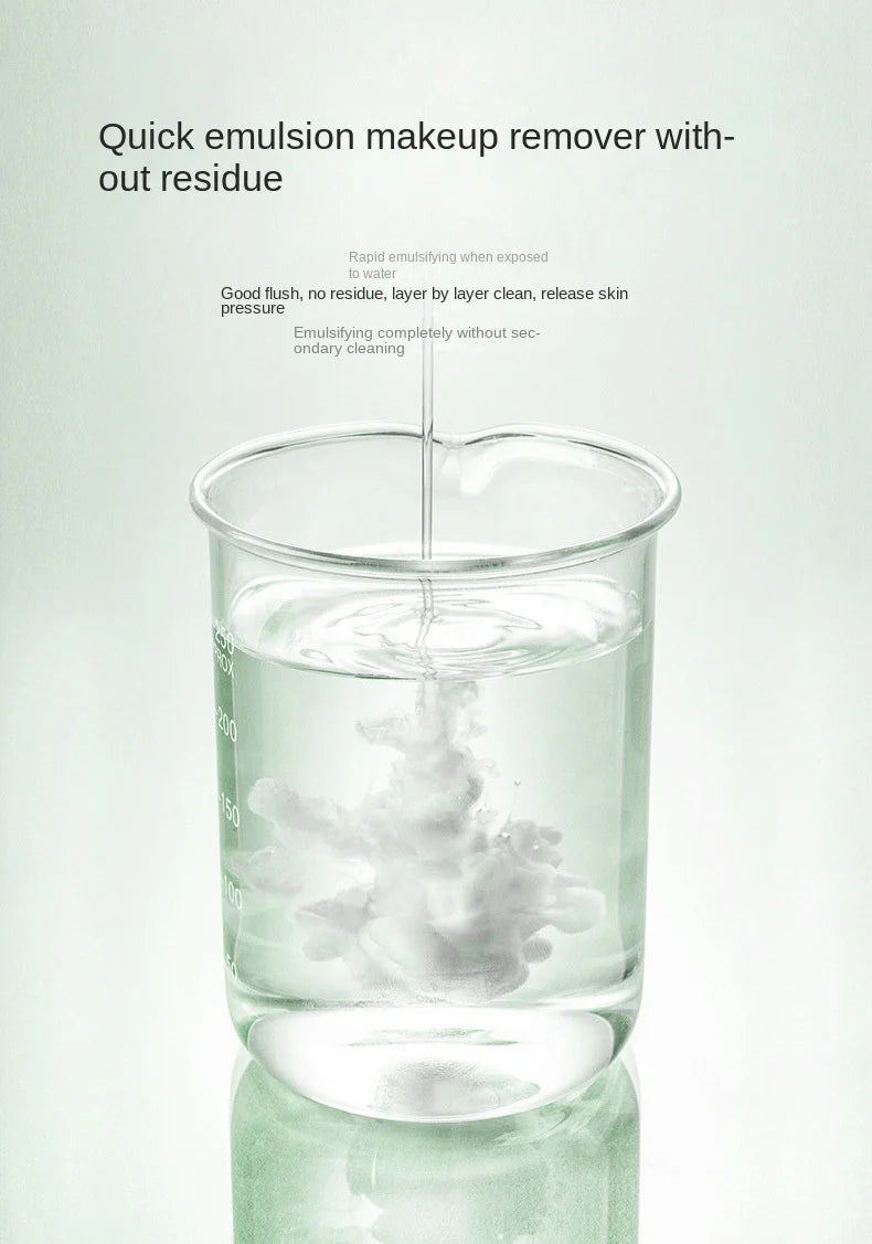 Camellia Deep Cleansing Rapid Milk Makeup Remover Oil Eye & Face Vegan Make-Up Remover 20pcs Set