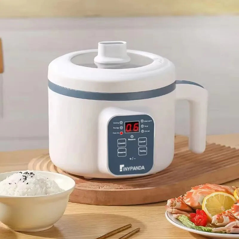Mini Electric Rice Cooker Single Double Layer Intelligent Automatic Home Kitchen Cooker 1-2 People MultiCooker Steamed Rice Pot