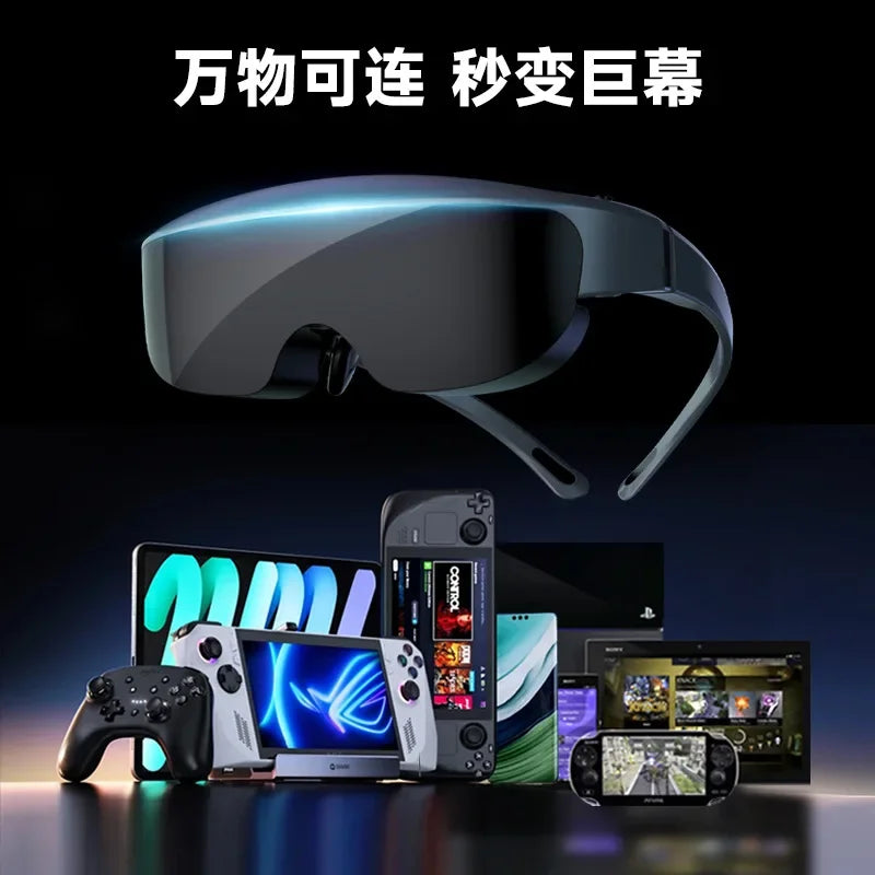 Por    screen high definition giant screen light and thin AR intelligent augmented reality video glasses