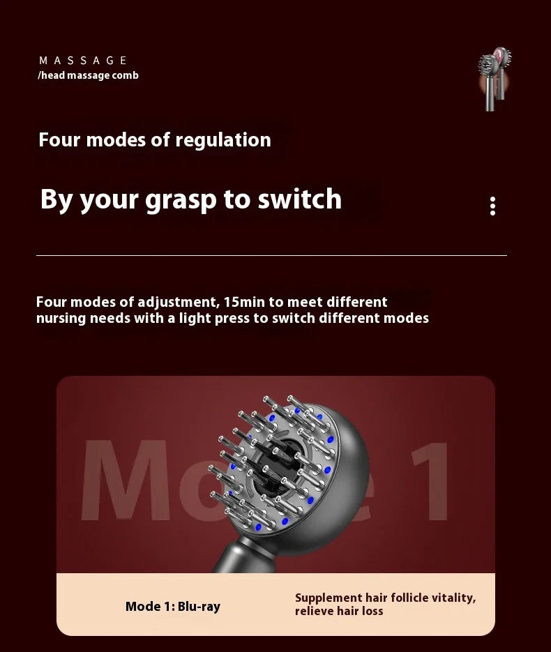 Massageador Capilar Portátil