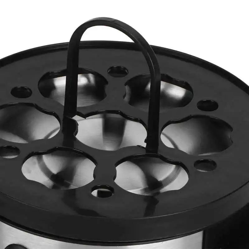 Electric Egg Steamer Cooker 7 Eggs Steamer Boiler Mini Stainless Steel Egg Cooking Machine Kitchen Home Appliance EU 220V