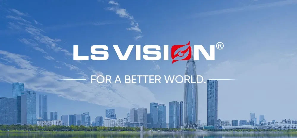 LS VISION 20MP Three Screens WiFi Security Camera Outdoor 10X Optical Zoom Four Lens Human Auto Tracking Waterproof CCTV Cameras