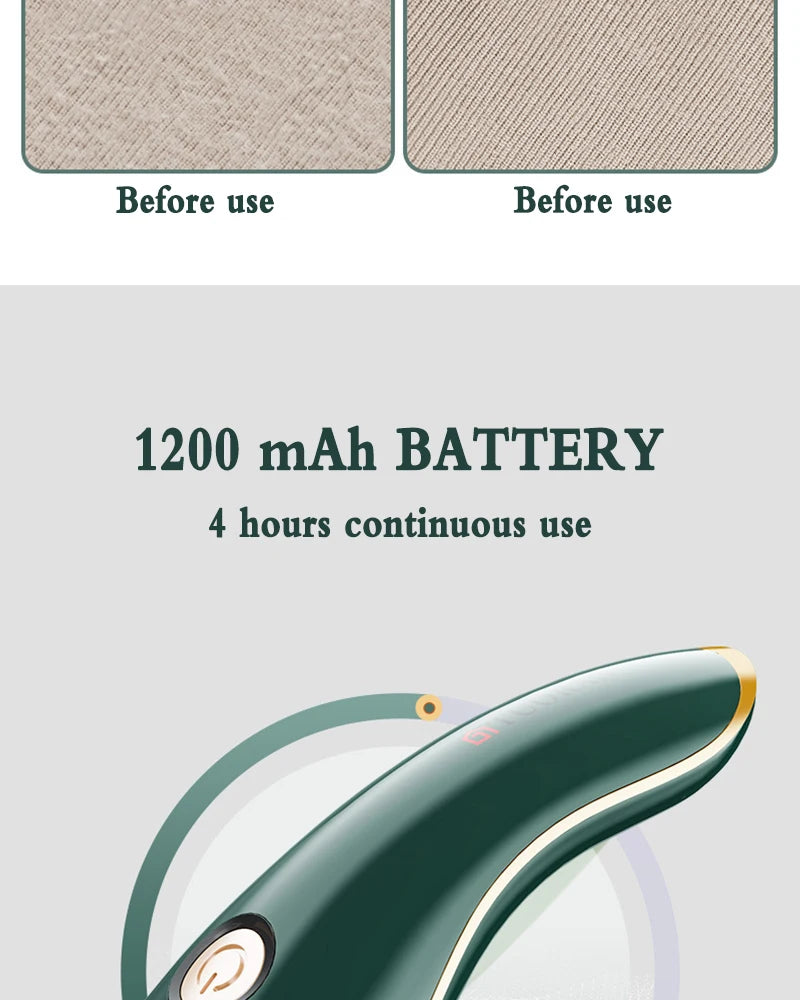 Electric Lint Remover For Clothing Hair Ball Trimmer Fuzz Clothes Sweater Carpet Fluff Spool Shaver USB Rechargeable