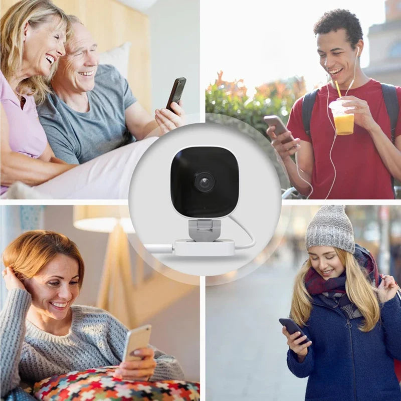 Xiaomi 4K Mini WiFi Camera IP/AP Remote Monitor Cloud Storage 2-Way Audio Motion Detection Camcorder Surveillance Security Cam