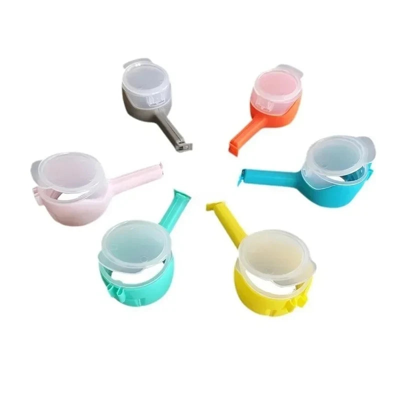 1PC Creative Food Preservation Sealing Clip Plastic Snack Storage Bag Clips Packing for Food Kitchen Accessories