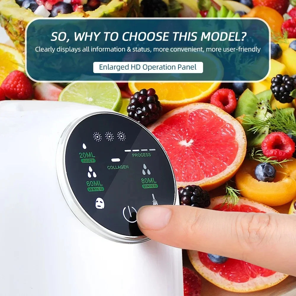 Face DIY Mask Machine Self-Make Natural Fruit DIY Vegetable Juice Collagen Maker Home Use Beauty Salon SPA Skin Care Mask Device