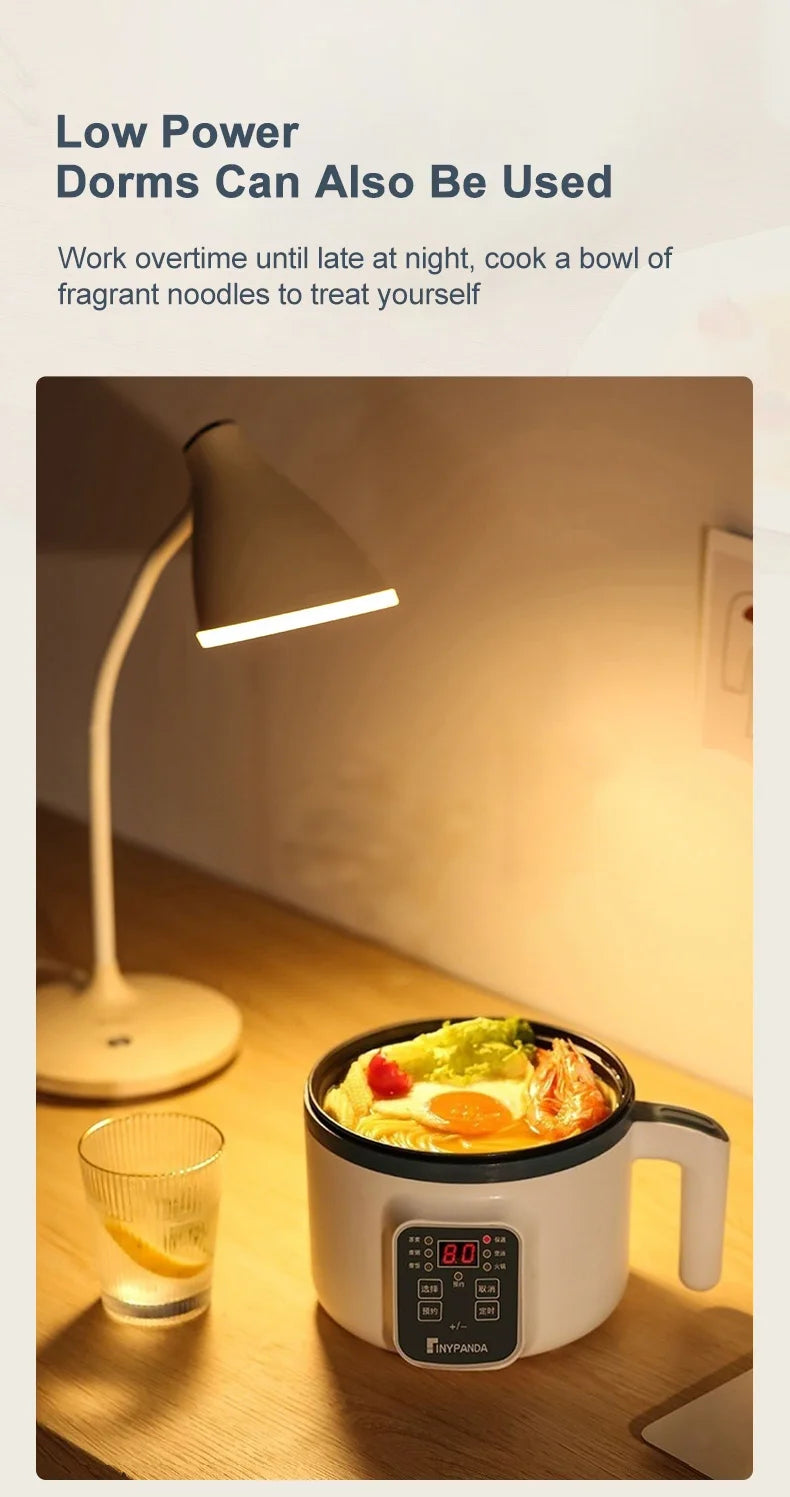 Mini Electric Rice Cooker Single Double Layer Intelligent Automatic Home Kitchen Cooker 1-2 People MultiCooker Steamed Rice Pot