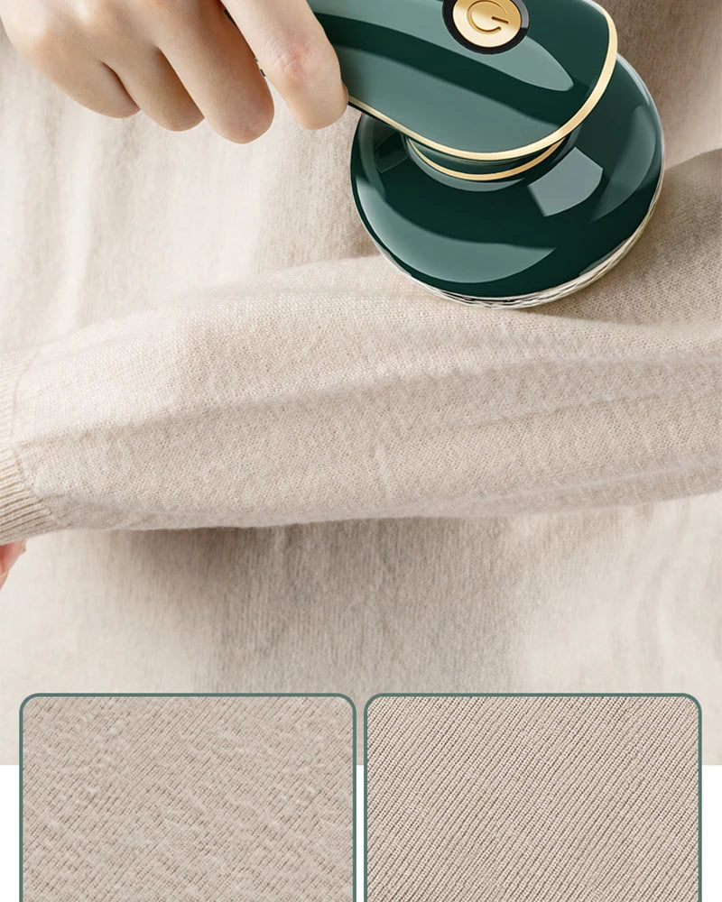 Electric Lint Remover For Clothing Hair Ball Trimmer Fuzz Clothes Sweater Carpet Fluff Spool Shaver USB Rechargeable