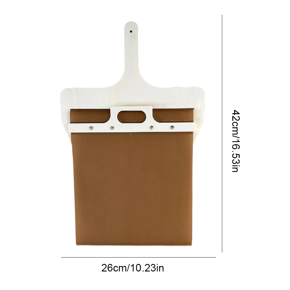 Sliding Pizza Peel Pizza Sliding Spatula Non-stick Wooden Pizza Peel Shovel Multifunction with Handle for Pizza Baking