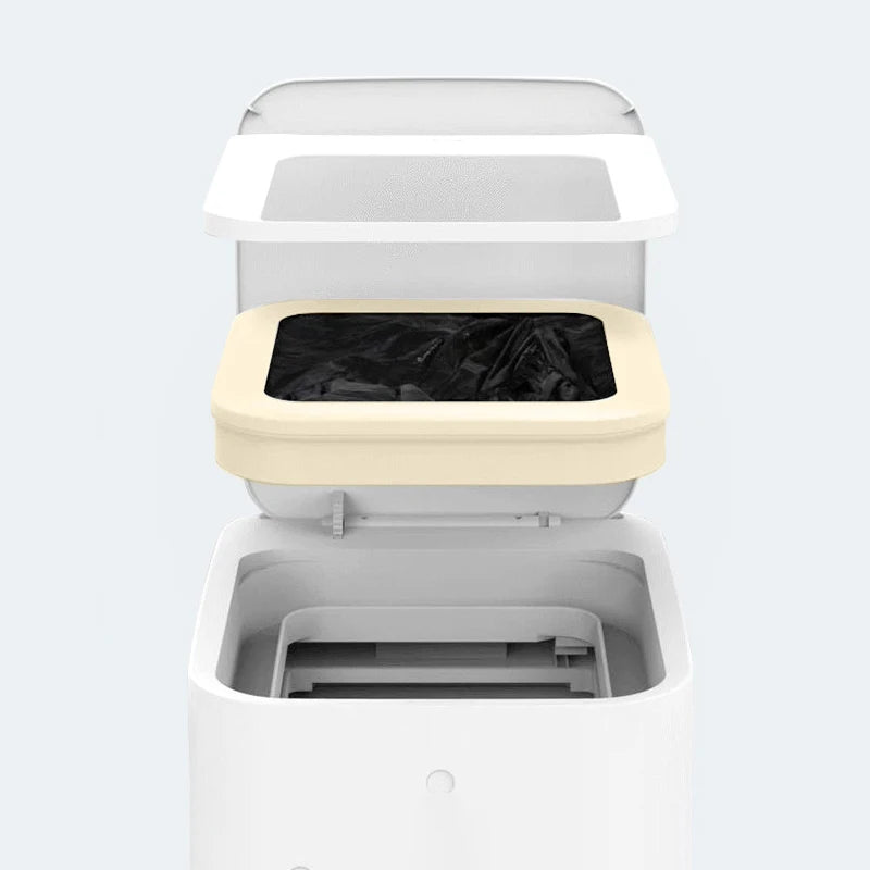 Townew T1S Smart Sensor Kitchen Garbage Bin Waterproof Home Bathroom Garbage With Lid Sensing Garbage Bin Automatic Packaging