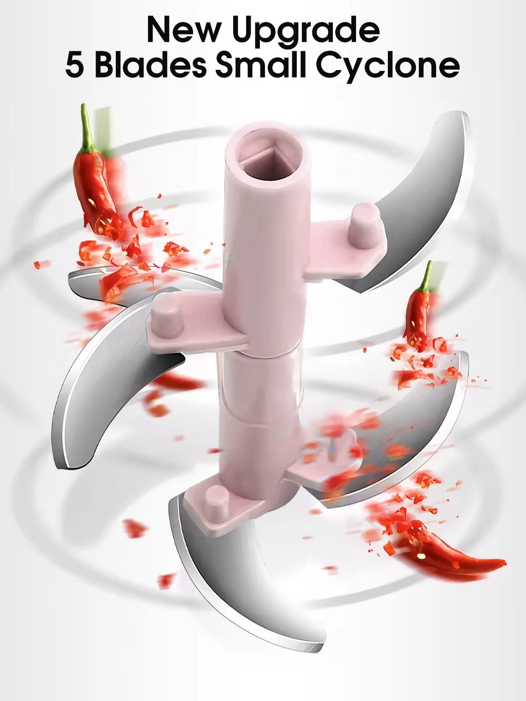 Home Kitchen Manual Ginger Grinder Garlic 500ml/900ml Mud Splasher Multifunctional Food Vegetable Cutter Handheld Meat Grinder