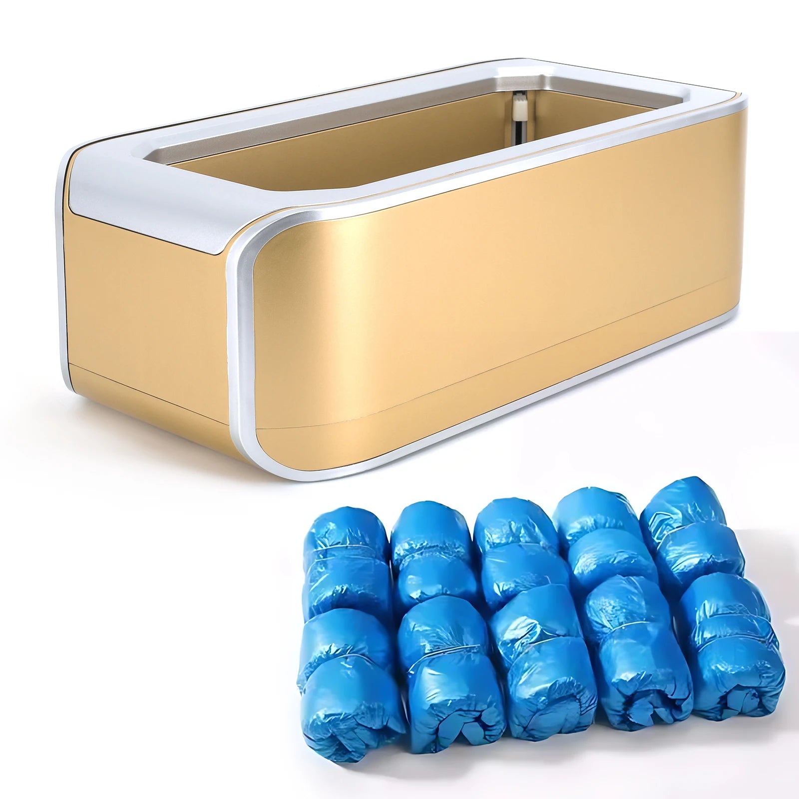 Automatic Shoe Covers Dispenser Shoe Cover Machine with Disposable Non Slip Covers Portable Shoe Covers Machine for Indoors Home