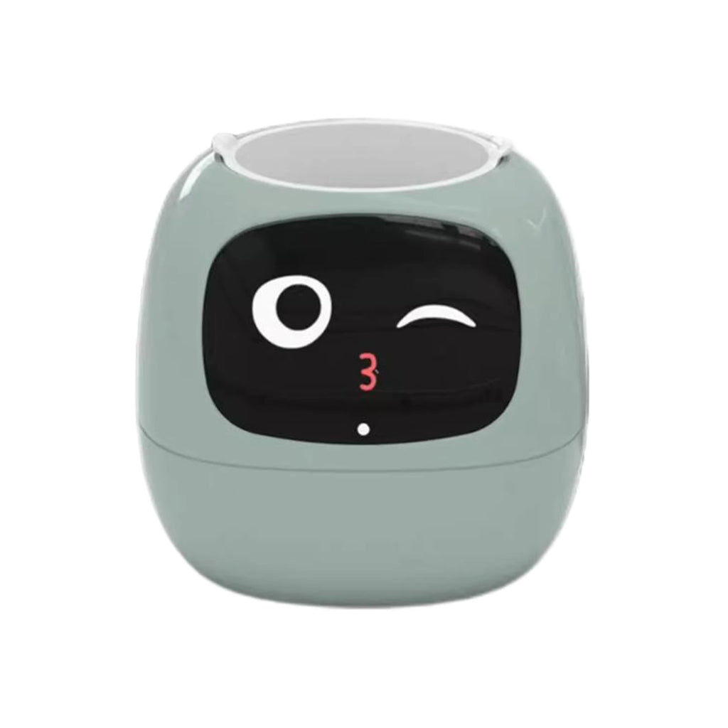 Smart Flowerpots Plant Cute Pet Intelligent Lazy Automatic Suction Flower Shape USB Rechargeable Indoor Plant Small Flower Pot