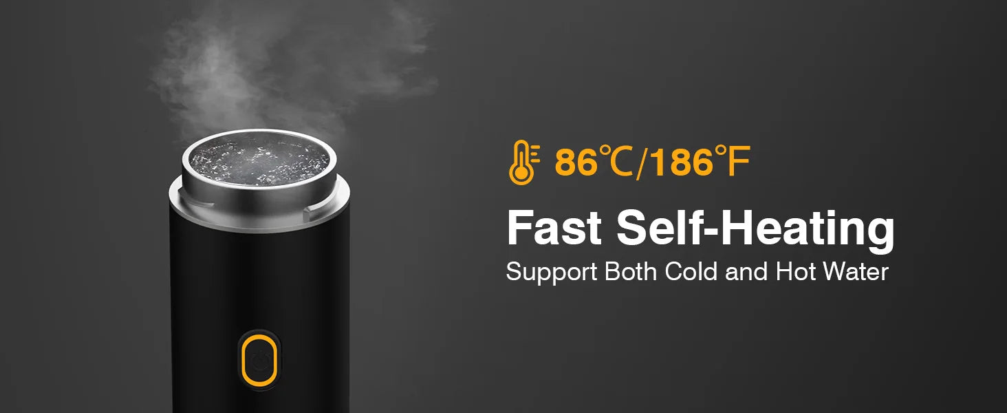 Cafeteira portátil 3 em 1 recarregável