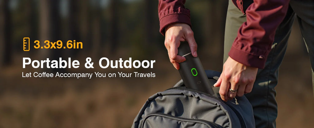 Cafeteira portátil 3 em 1 recarregável