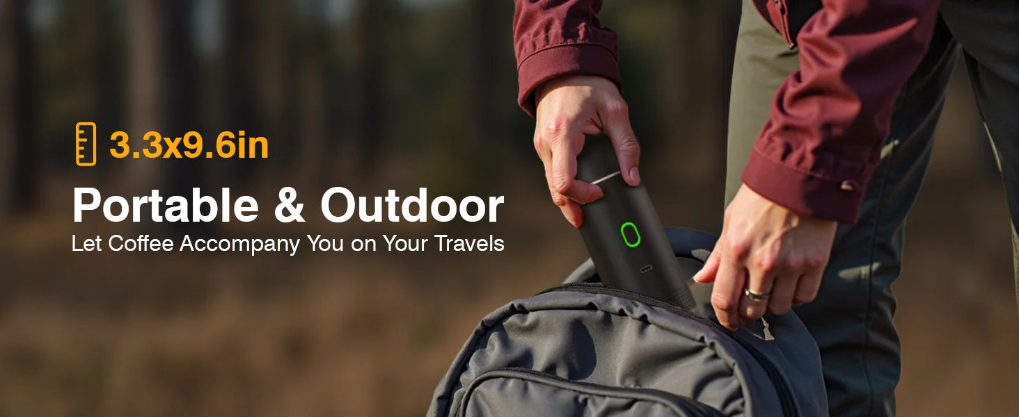 Cafeteira portátil 3 em 1 recarregável