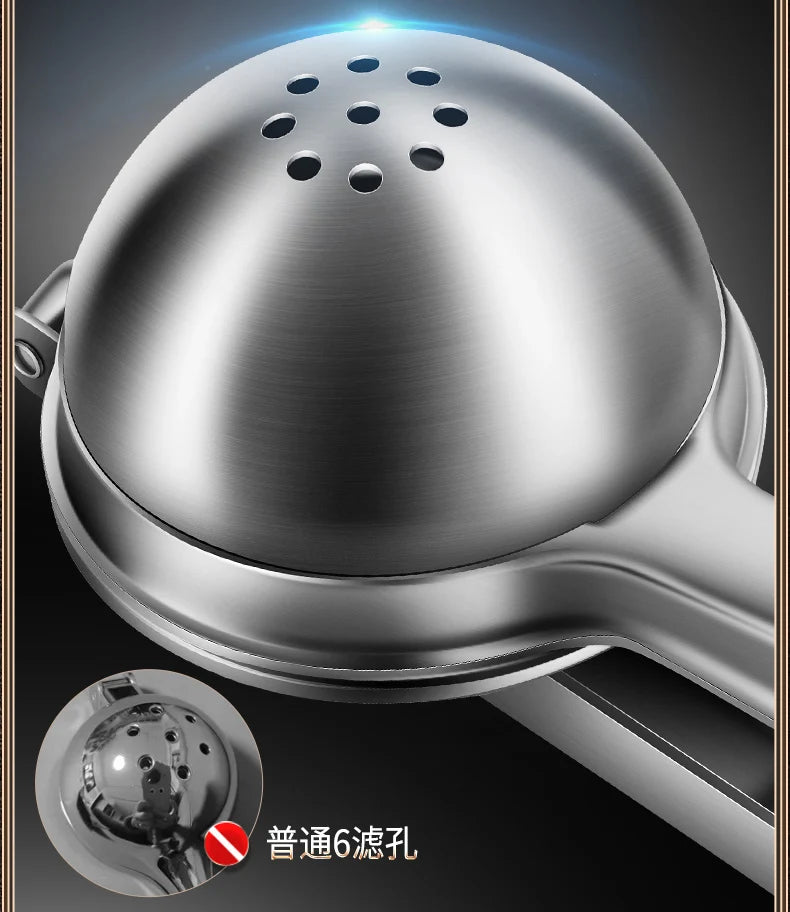 316 Stainless Steel Manual Juicer Processor Lemon Squeezer Orange Fruit Household Lemon Clip Fruit Pressing Kitchen Accessories