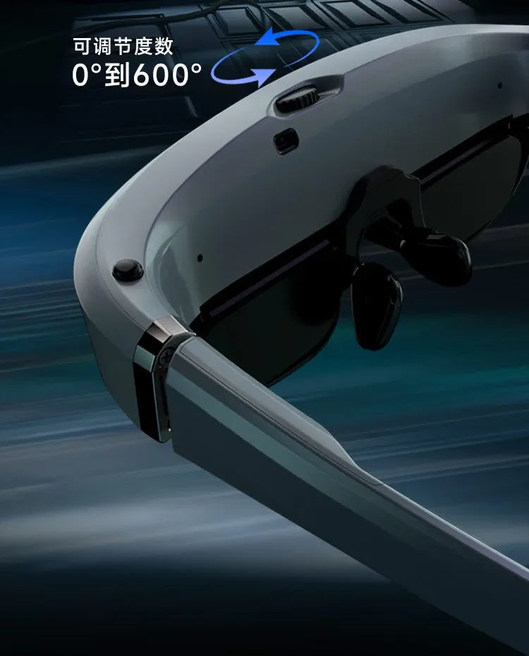 Por    screen high definition giant screen light and thin AR intelligent augmented reality video glasses