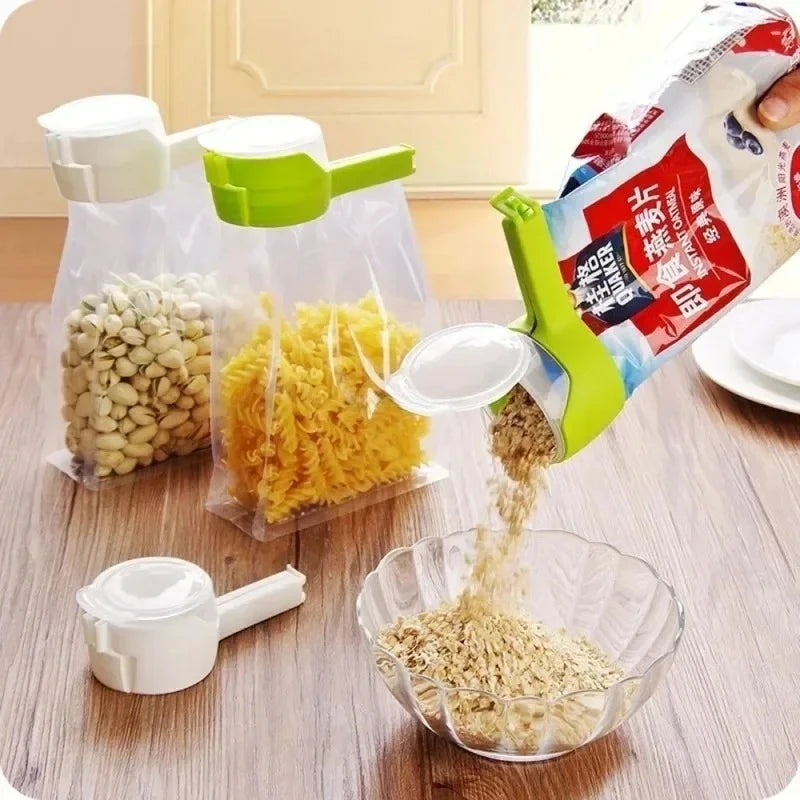 1PC Creative Food Preservation Sealing Clip Plastic Snack Storage Bag Clips Packing for Food Kitchen Accessories