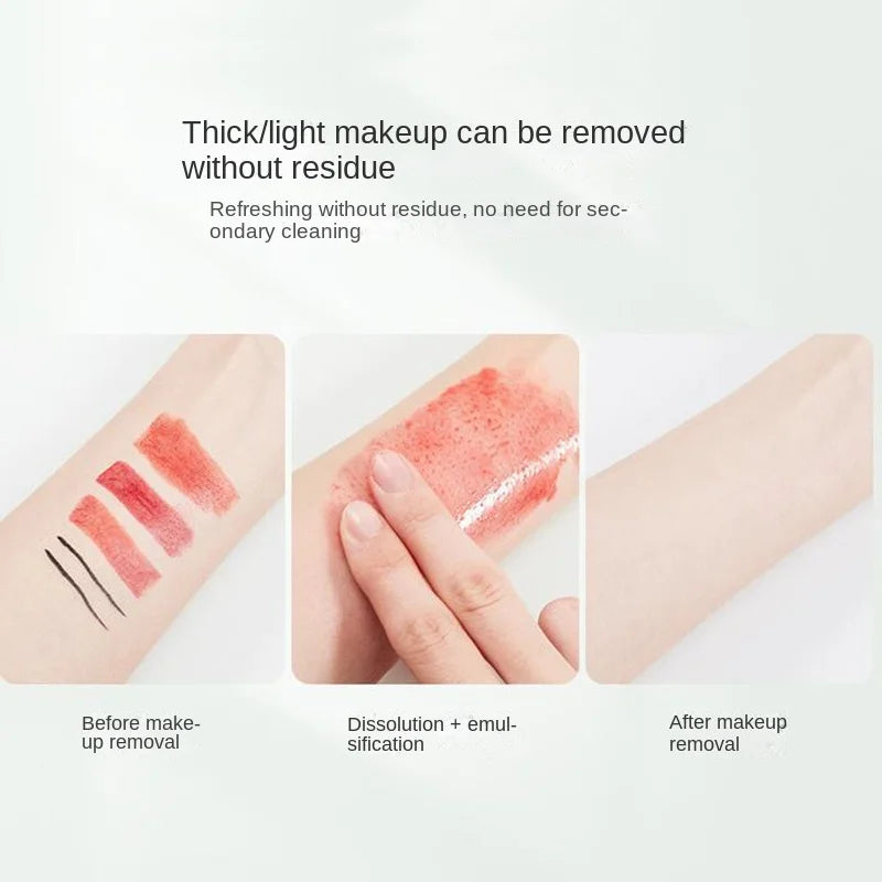 Camellia Deep Cleansing Rapid Milk Makeup Remover Oil Eye & Face Vegan Make-Up Remover 20pcs Set