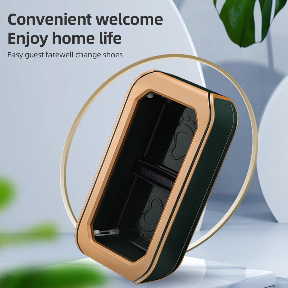 Automatic Shoe Covers Dispenser Shoe Cover Machine with Disposable Non Slip Covers Portable Shoe Covers Machine for Indoors Home