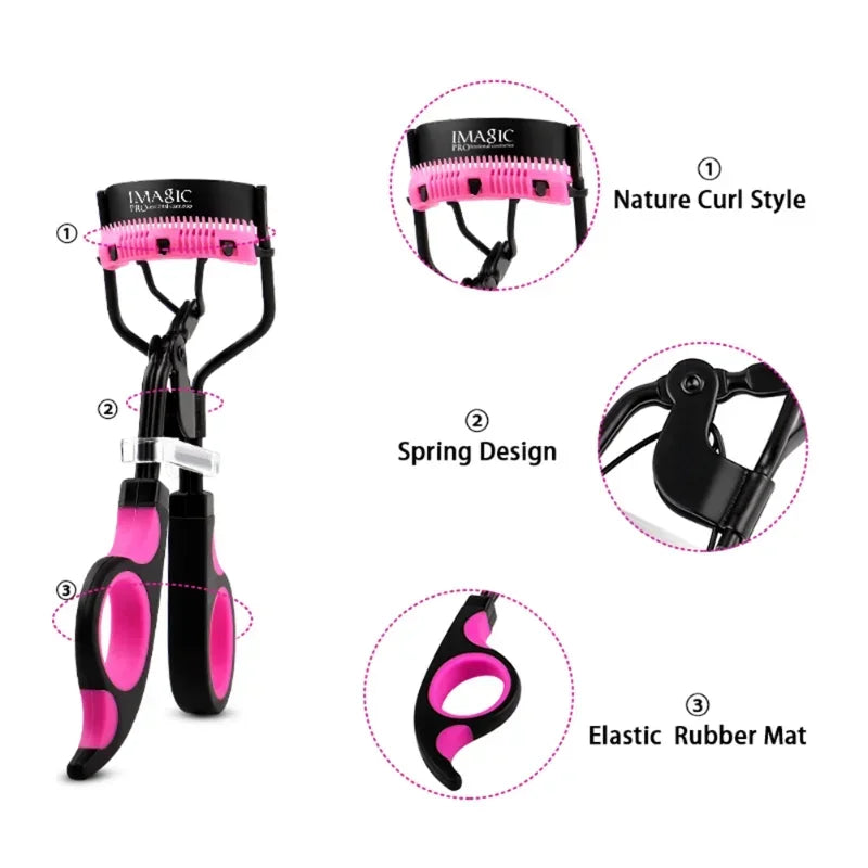 Professional Eyelash Curler for Women Eyelashes Curling Tweezers Clips Eyes Fits All Eye Shapes Long Lasting Make Up Accessories