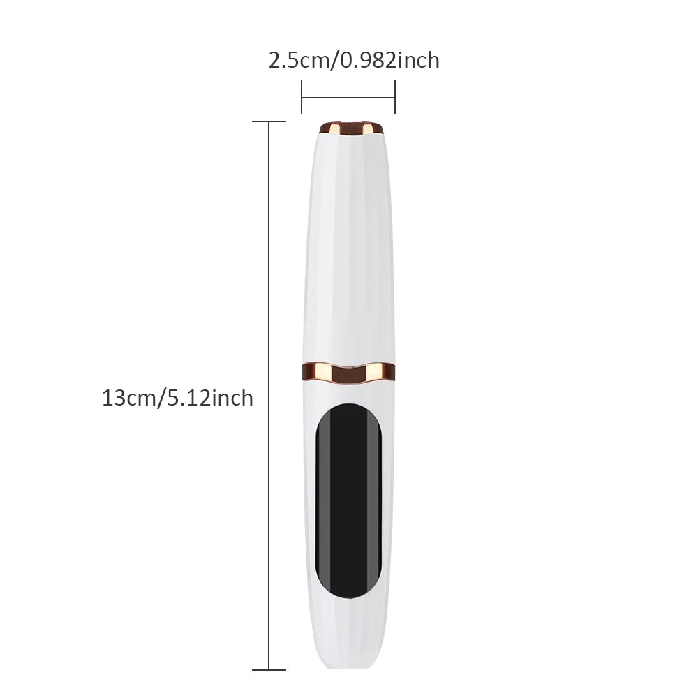 Electric Eyelash Curler Portable 3 Levels Eyelash Curling Device Quick Natural Eyelash Curler Long Lasting Lady Make up Tool