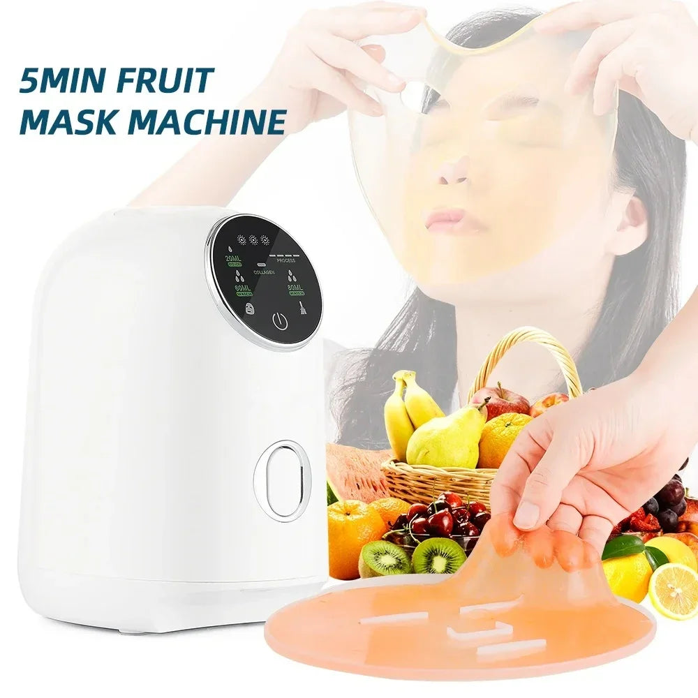 Face DIY Mask Machine Self-Make Natural Fruit DIY Vegetable Juice Collagen Maker Home Use Beauty Salon SPA Skin Care Mask Device