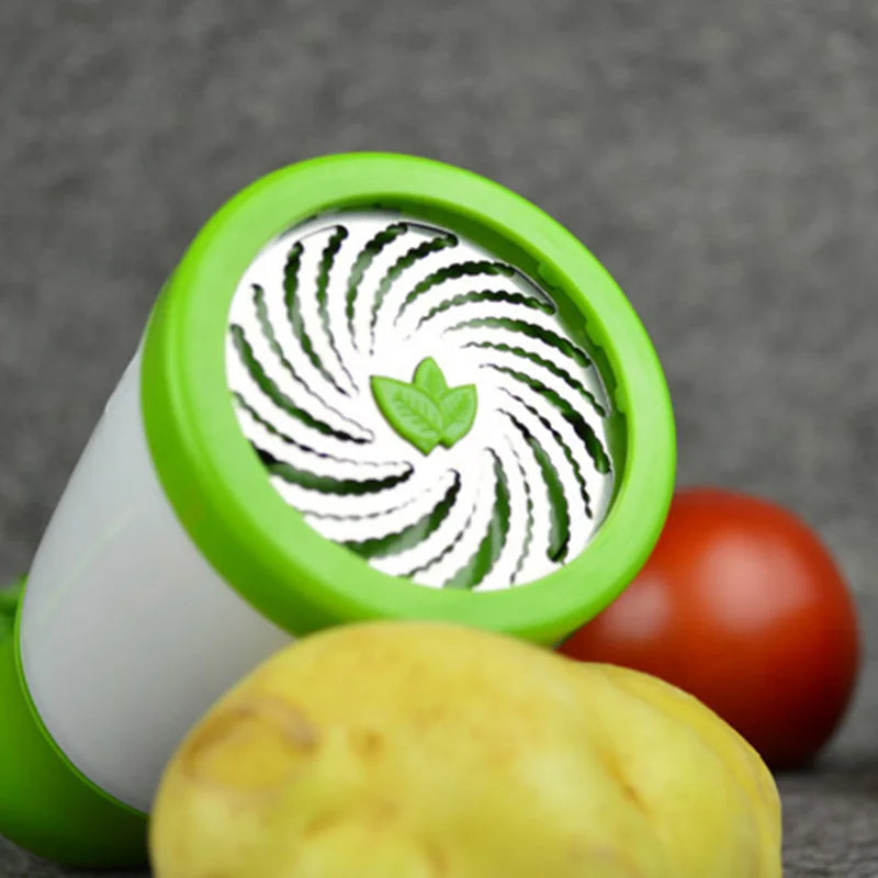 Manual Herb Grinder Vegetable Chopper for Coriander Cilantro Parsley - Kitchen Tool Gadget Spice Mill for Chili And Other Herbs