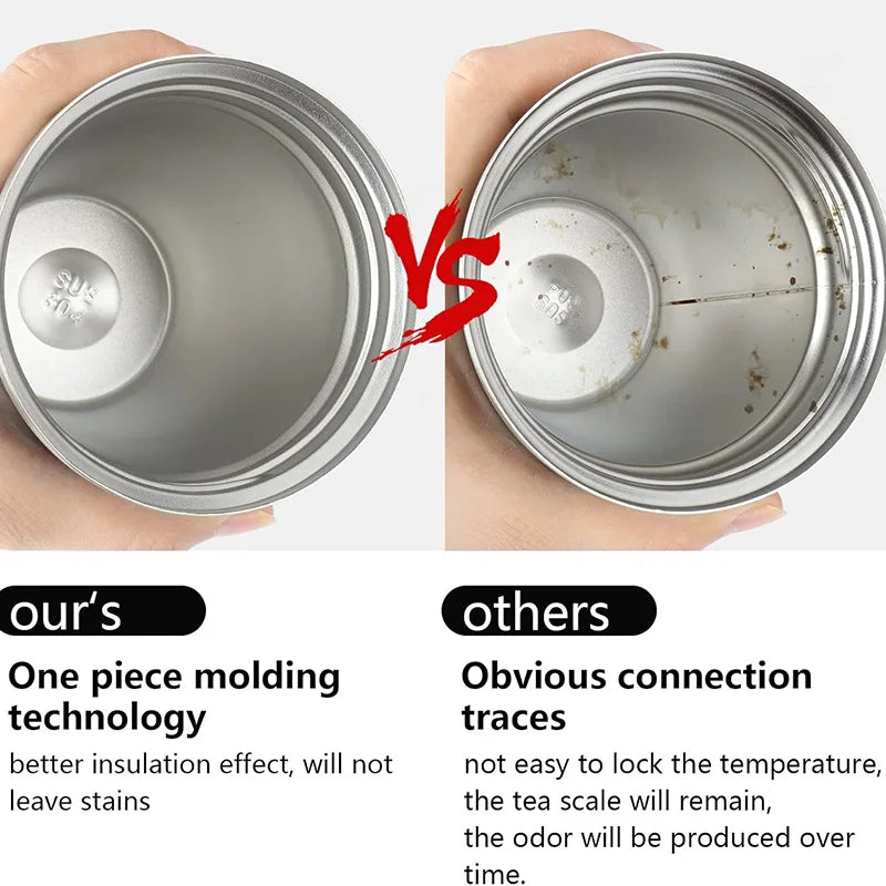 Thermos Coffee Mug 380/510ml 304 Stainless Steel Vacuum Cup Temperature Display Flask Thermal Tumbler Business Office Coffee Cup