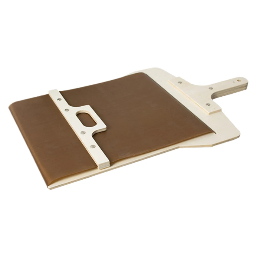 Sliding Pizza Peel Pizza Sliding Spatula Non-stick Wooden Pizza Peel Shovel Multifunction with Handle for Pizza Baking