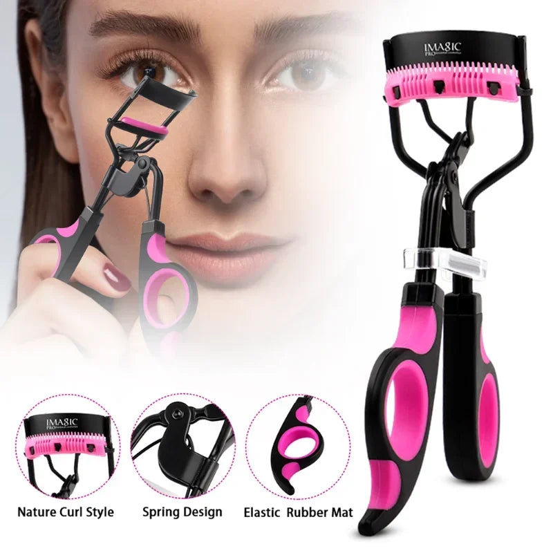 Professional Eyelash Curler for Women Eyelashes Curling Tweezers Clips Eyes Fits All Eye Shapes Long Lasting Make Up Accessories