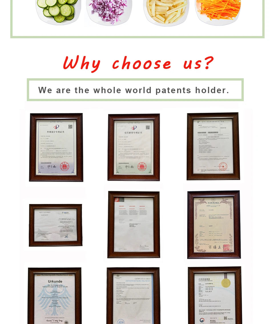 Cortador e Fatiador de Legumes Multifuncional