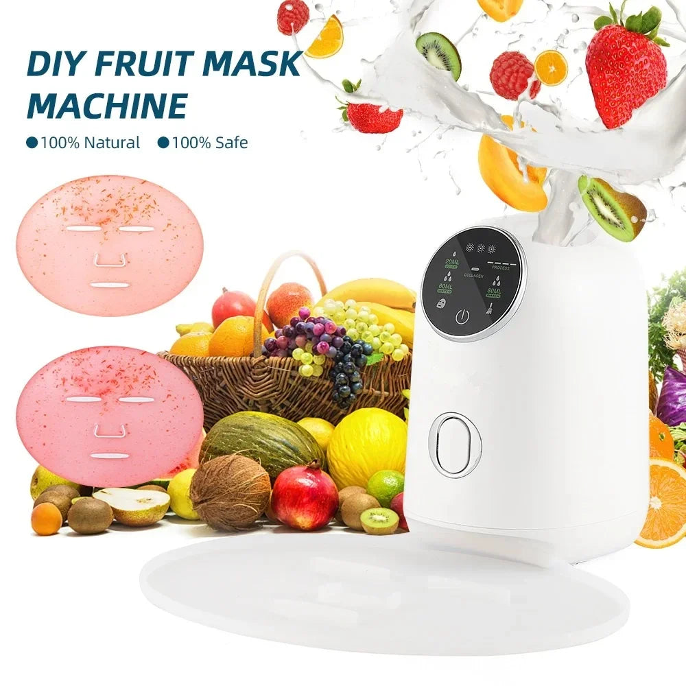 Face DIY Mask Machine Self-Make Natural Fruit DIY Vegetable Juice Collagen Maker Home Use Beauty Salon SPA Skin Care Mask Device