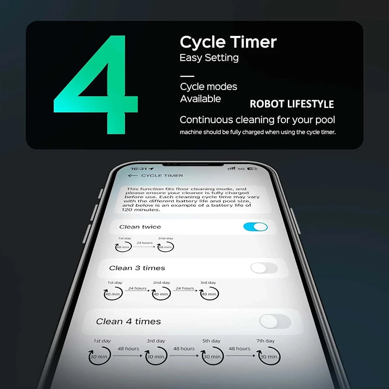 Limpador Automático de Piscina