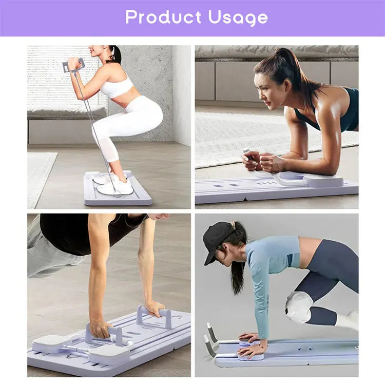 Kit Fitness Dobrável para Casa