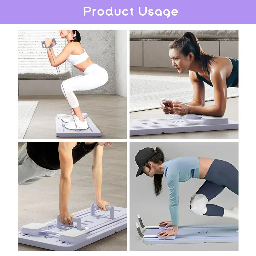 Kit Fitness Dobrável para Casa