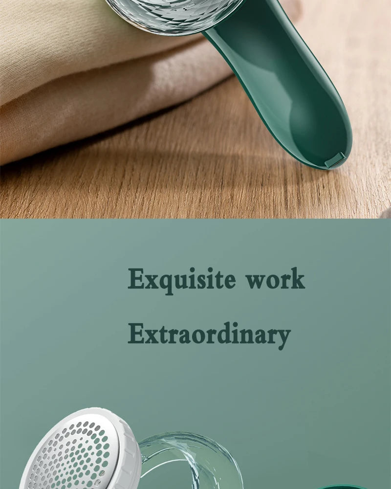 Electric Lint Remover For Clothing Hair Ball Trimmer Fuzz Clothes Sweater Carpet Fluff Spool Shaver USB Rechargeable
