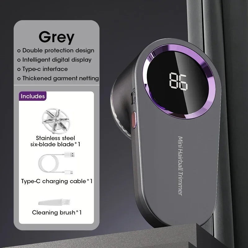 Lint Remover For Clothes Sweater Usb Electric Rechargeable Hair Ball Trimmer Fuzz Clothes Sweater Shaver Reels Removal Device